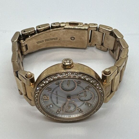 Michael Kors Mini Parker MK5616 Women Rose Gold Analog Dial Quartz Watch JNA305 main image 8